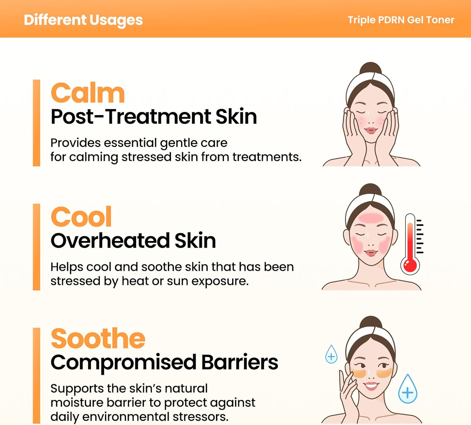 AXIS-Y Triple PDRN Gel Toner - Vegan PDRN, Astaxanthin, Vegan Collagen + Peptide for Deep Hydration, Soothing, Moisture Retention & Firming - Korean Toner for Face - 9.13 fl. oz.