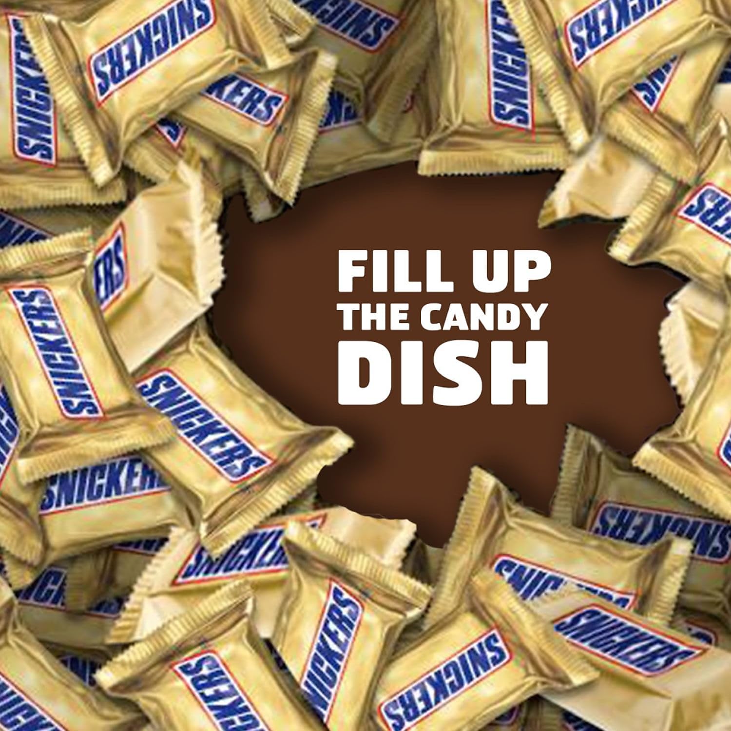 SNICKERS Minis Size Chocolate Candy Bars 4.4-Ounce Bag (Pack of 12)