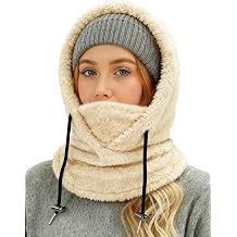 YESLIFE Winter Balaclava Ski Masks for Cold Weather, Fleece Thermal Face Mask, Neck Gaiters