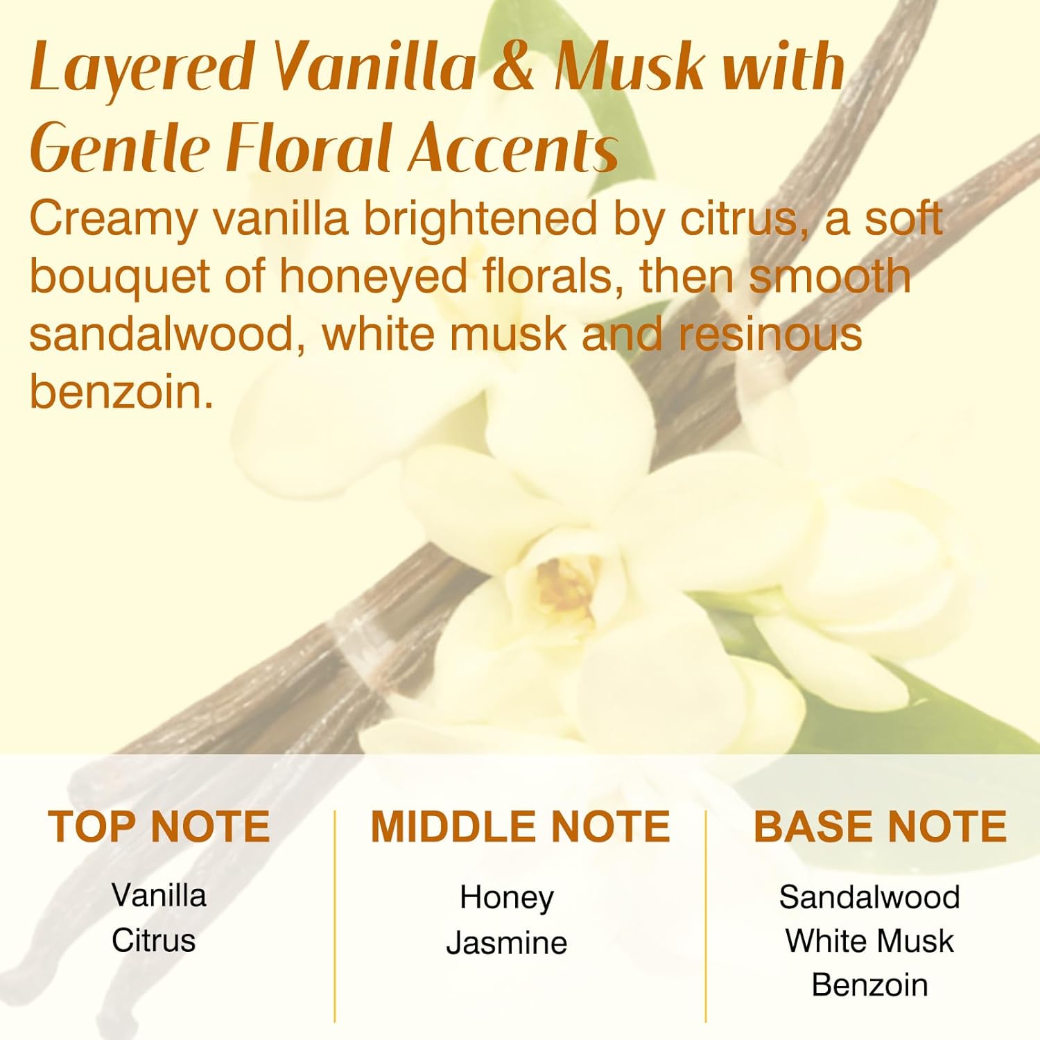 Vanilla Musk Perfume for Women, 1.7 fl oz Eau de Parfum Spray, Long Lasting Sweet Warm Vanilla Scent, Valentine's Day Gifts for Her, Galentines Day Perfume Gift for Women - Image 4