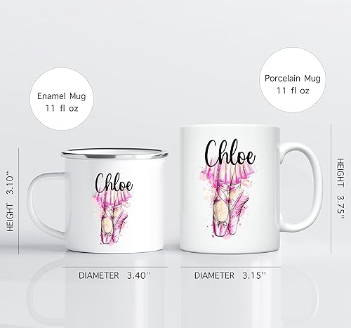 Miniatura 3 de Taza personalizada para niños y niñas Chocolate caliente personalizado, cacao, café, taza de leche Regalo de cumpleaños con nombre personalizado