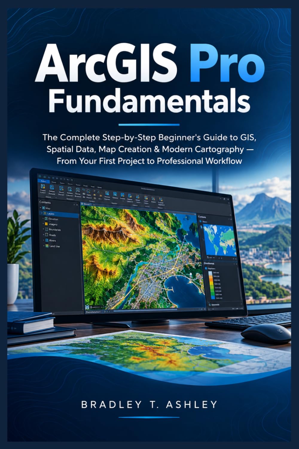 ArcGIS Pro Fundamentals: The Complete Step-by-Step Beginner's Guide to GIS, Spatial Data, Map Creation & Modern Cartography — From Your First Project to Professional Workflow
