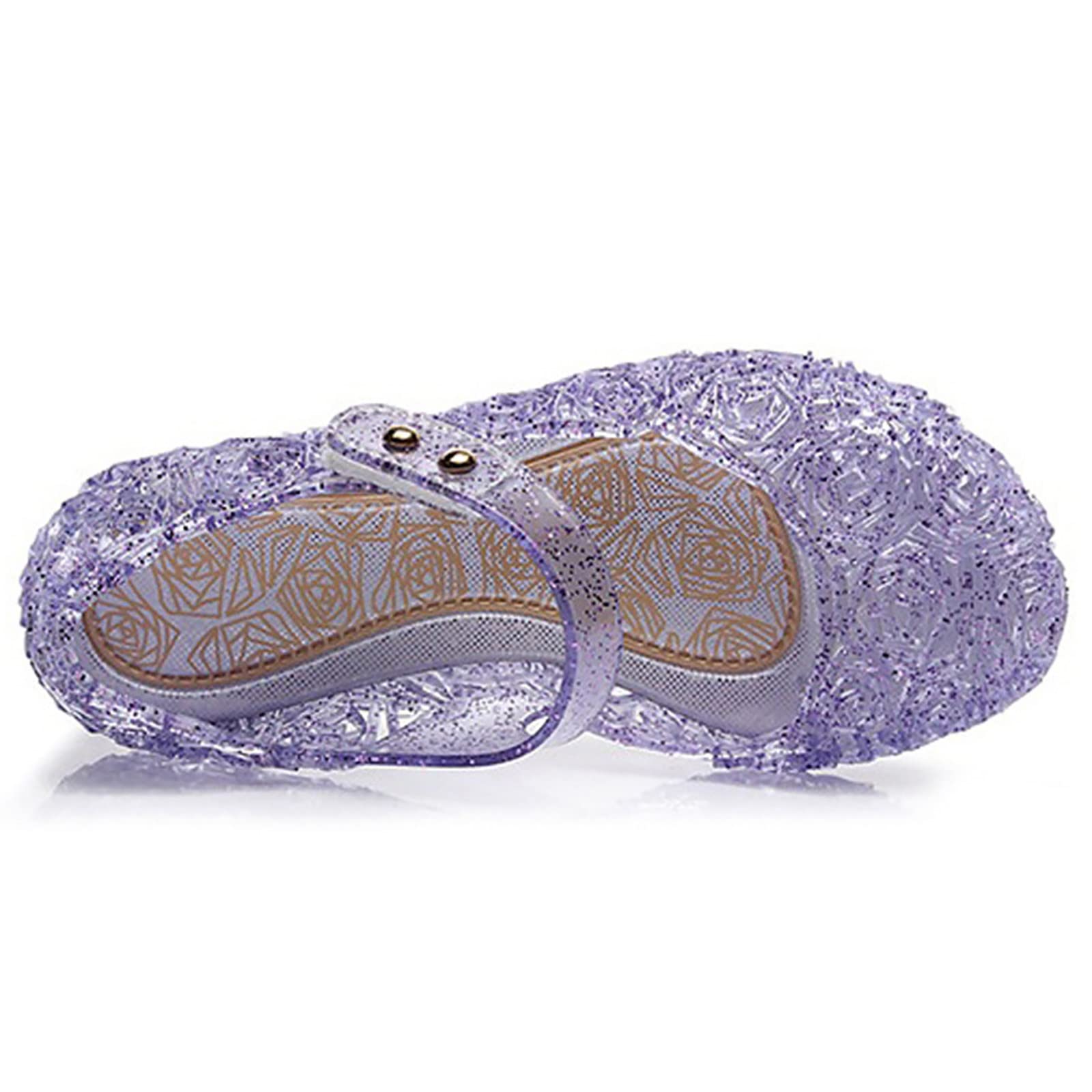 Prinzessin Sandalen Mädchen | Jelly Mary Jane Schuhe | Für Tanzparty & Cosplay