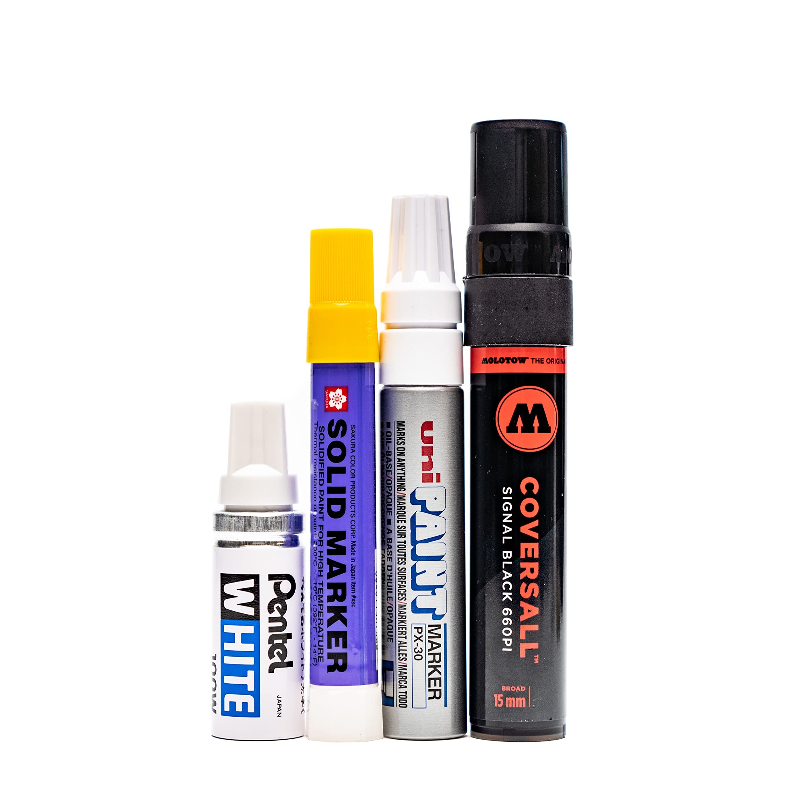 Classic Graffiti Marker Pack - Marker Pen Bundle (4)