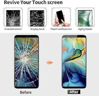 Samsung S9 Plus用TFT Samsung Galaxy S9 Plus用スクリーン液晶タッチデジタイザスクリーン交換 Samsung S9 Plusディスプレイ修理フレームSM-G965ブラック