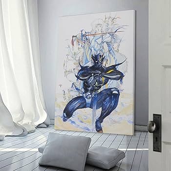 Amazon.co.jp: Yoshitaka Amano 壁の絵 天野喜孝ポスター 壁飾り