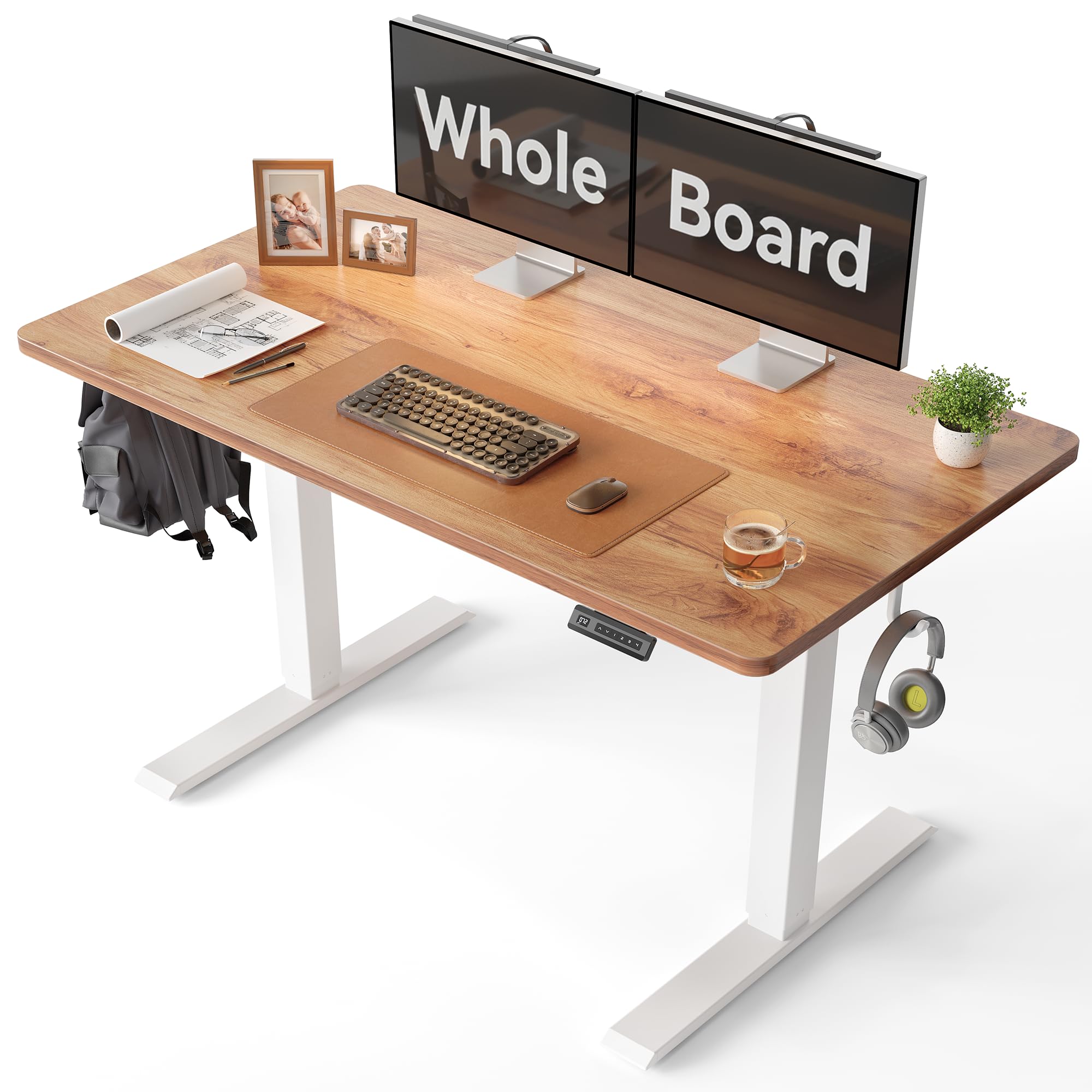 CubiCubi 48 x 24 Large One-Piece Standing Desk