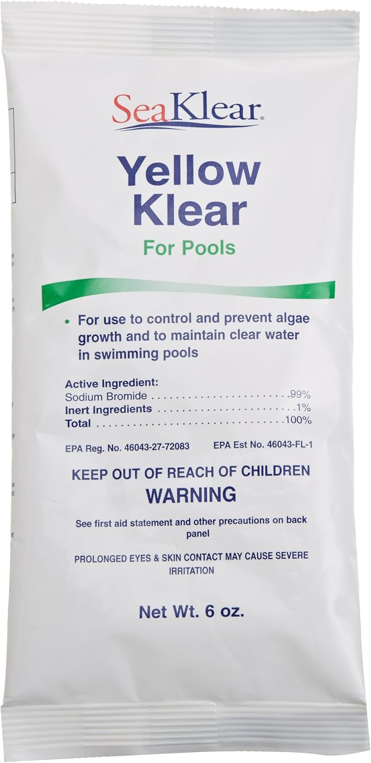 SeaKlear Yellow Klear Algae Control, 6 ounce Bag