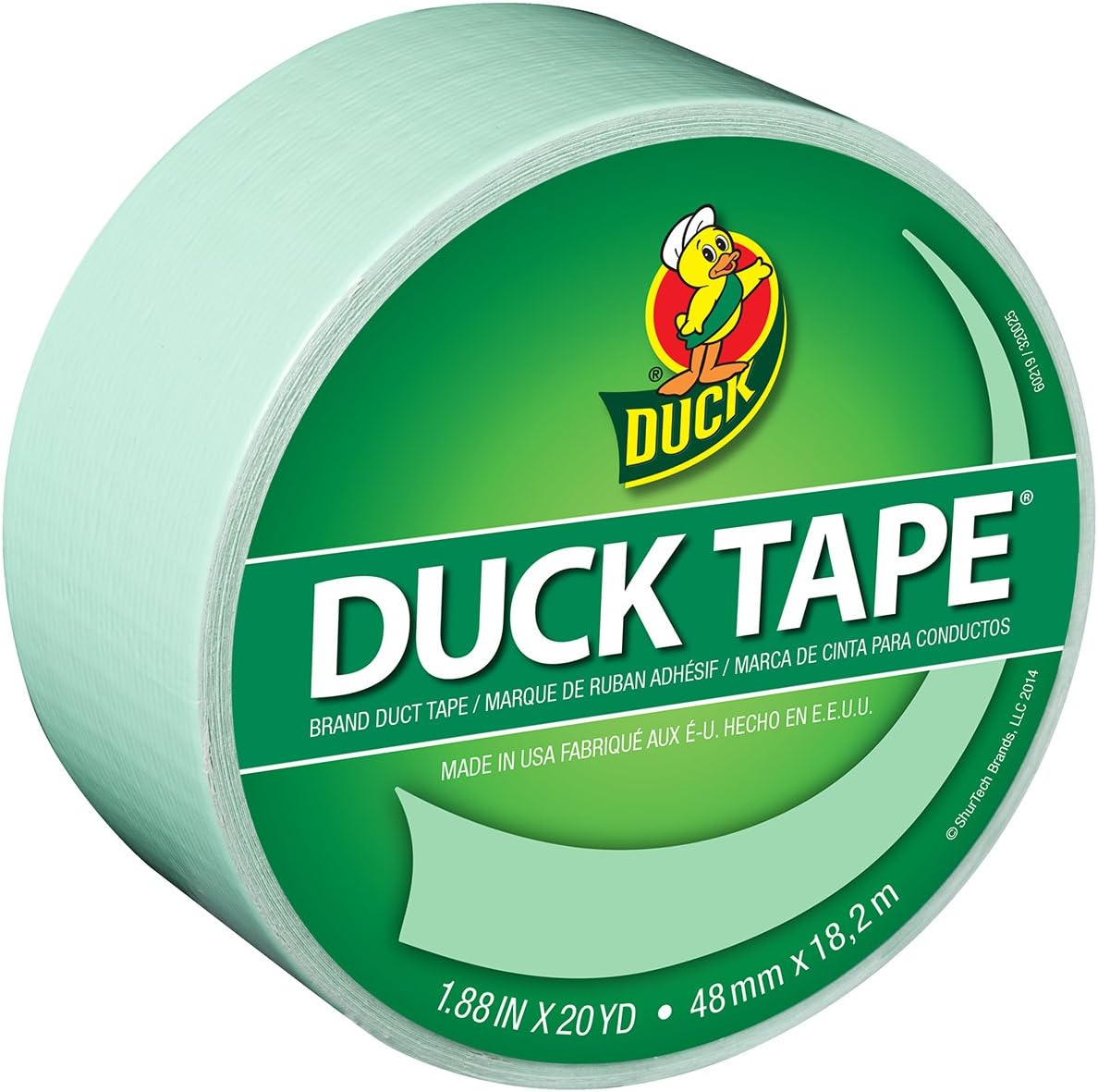 Duck Brand 240979 Color Duck Tape, You're A Sage, 1.88-Inch by 20 Yards, Single Roll