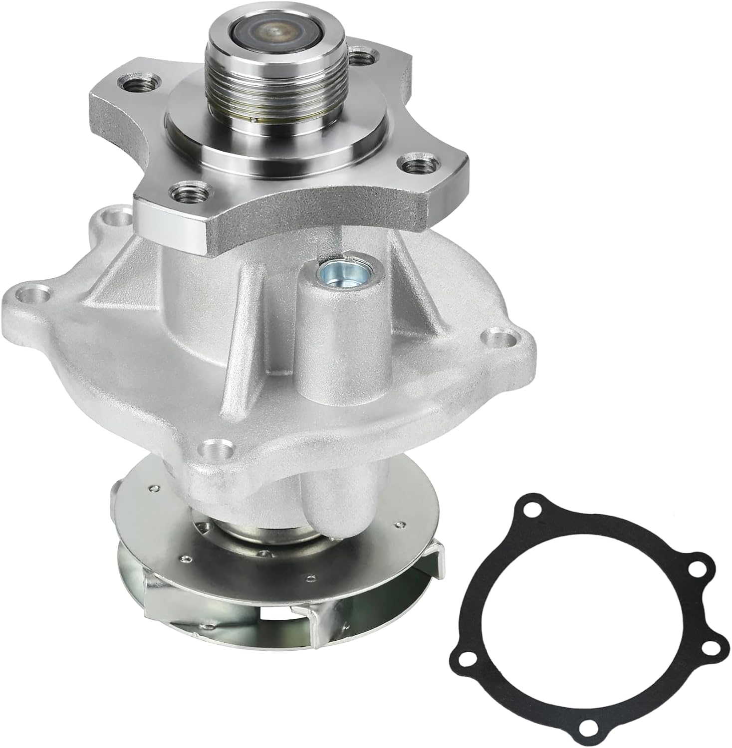AW6252 Engine Water Pump (2.5L 2.7L) with Gasket Compatible with Toyota Camry 2010-2017, Highlander 2009-2019, Sienna 2011-2013, Scion TC 2011-2016, Replaces 1312448 1610009515 42031