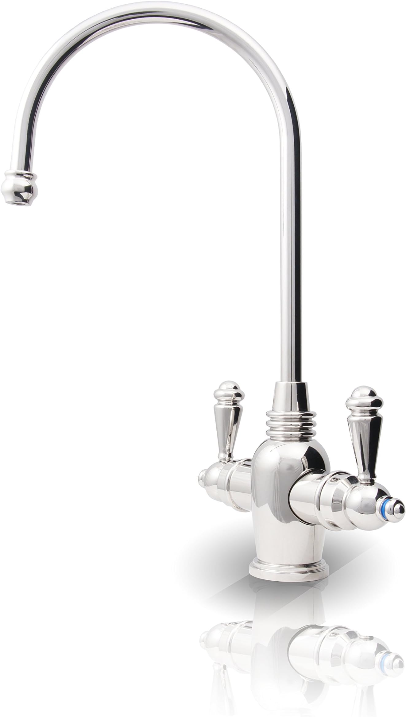 APEC WATERSystems HC-ARL-CM Instant Hot and Cold Reverse Osmosis Drinking Water Dispenser Faucet Chrome