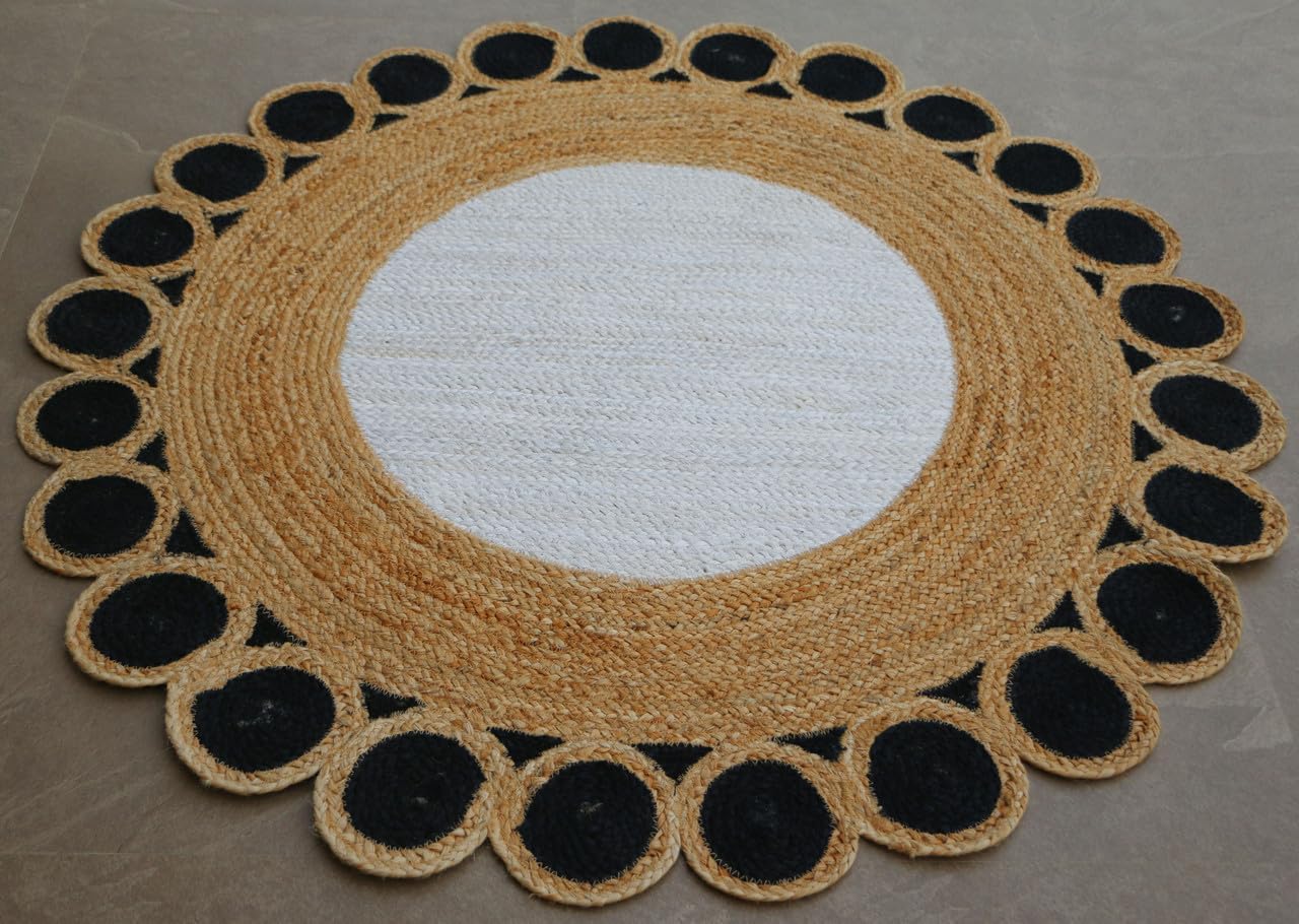 Elevated Earth-Tones Meet Geometric Precision in This Signature Series of sustainably Crafted Jute and Fiber Rugs.