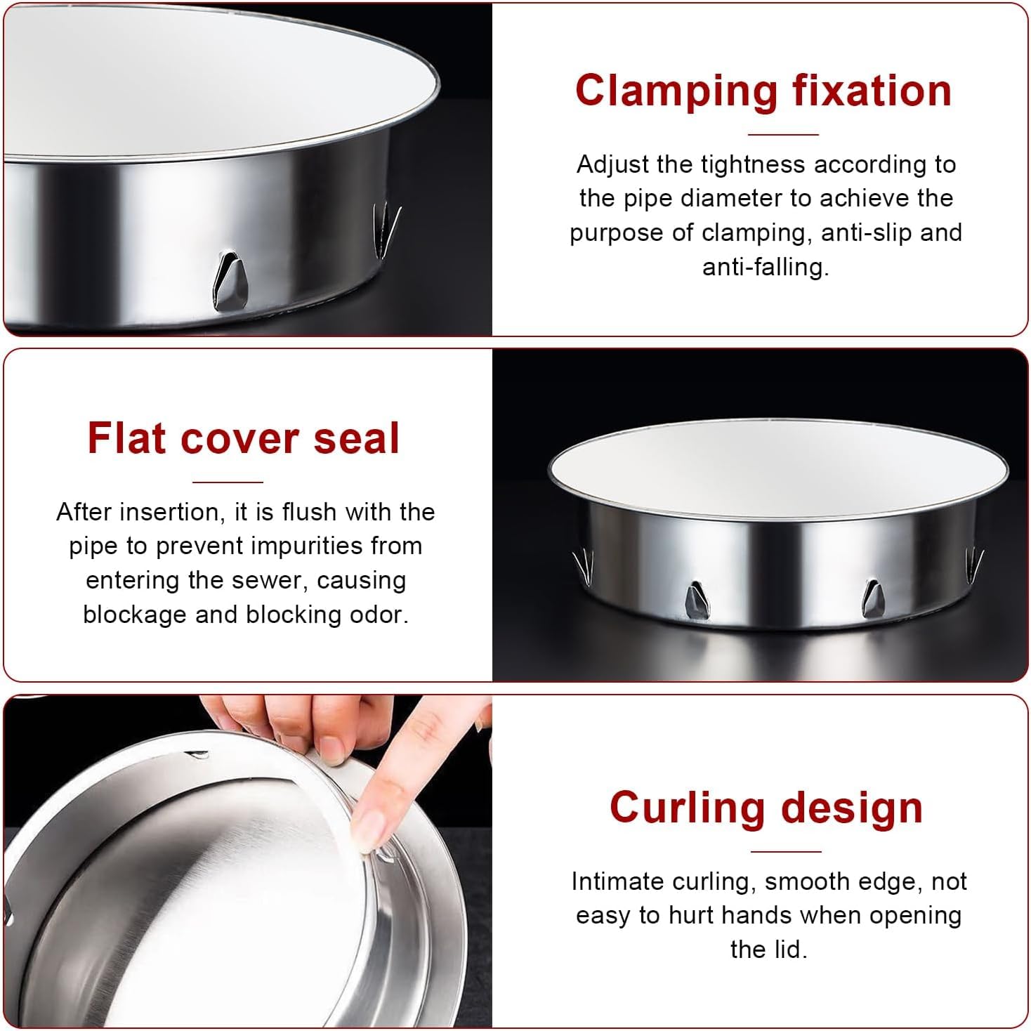 Chimney Hole Cover Stove Pipe Cover, 120 Mm To 130 Mm, Chimney Cover Chimney Cover, Stainless Steel Stove Pipe Capsule, Wall Lining Cover, Stove Hole - View #8