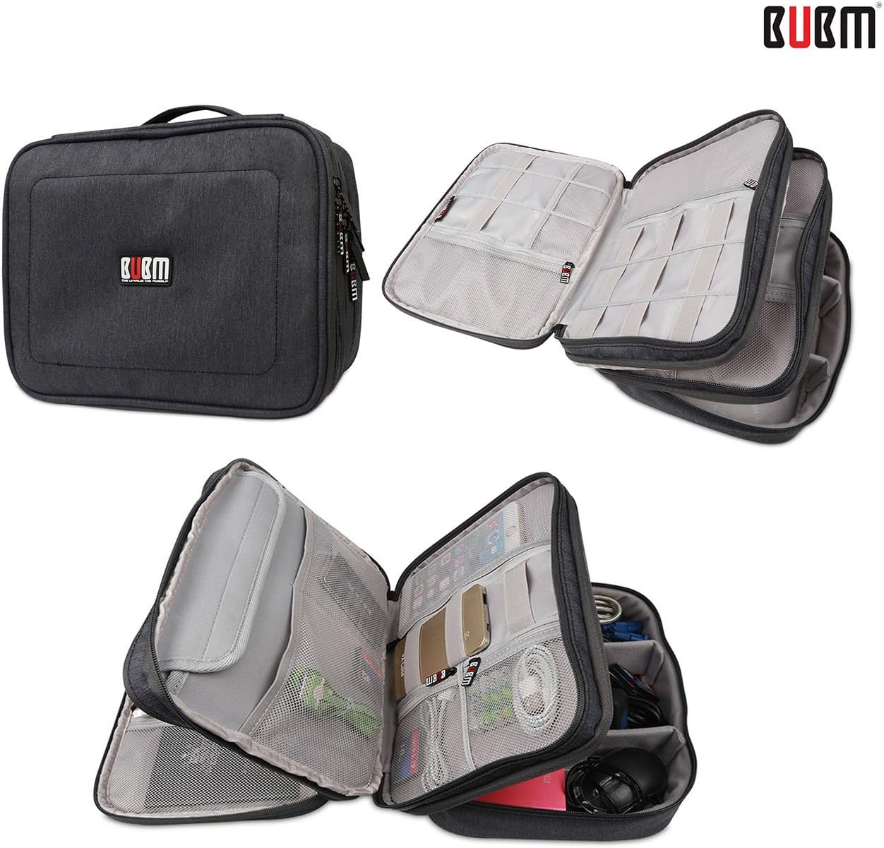 BUBM Three Layers Travel Gear Electronic Accessories