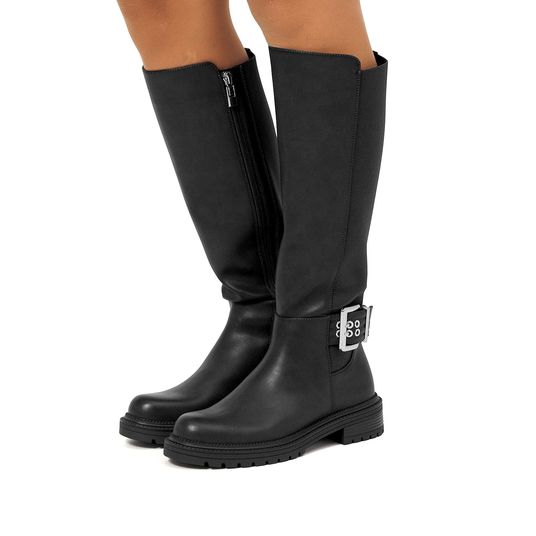 MTNG Botas Planas Mujer Casi 54732