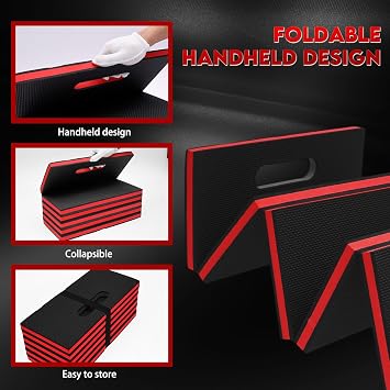 Folding Foam Kneeling Pad, Large EVA Work Mat for Garage, Garden & Exercise
