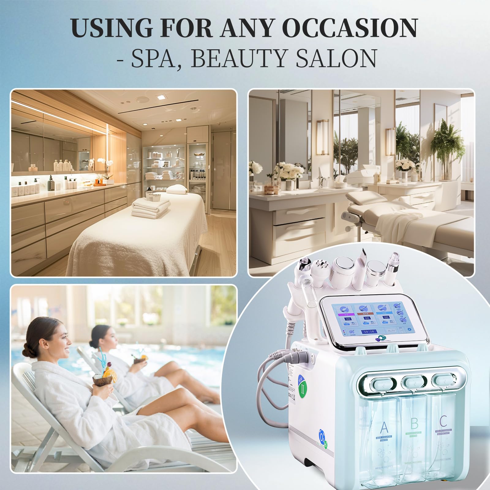 7 in 1 Hydrogen Beauty Machine, Pro Hydrogen Facial Beauty Machine