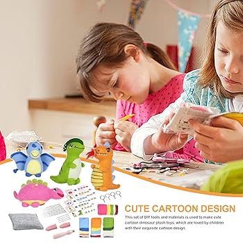 Amazon | 恐竜ニードル フェルト キット,ニードル フェルト