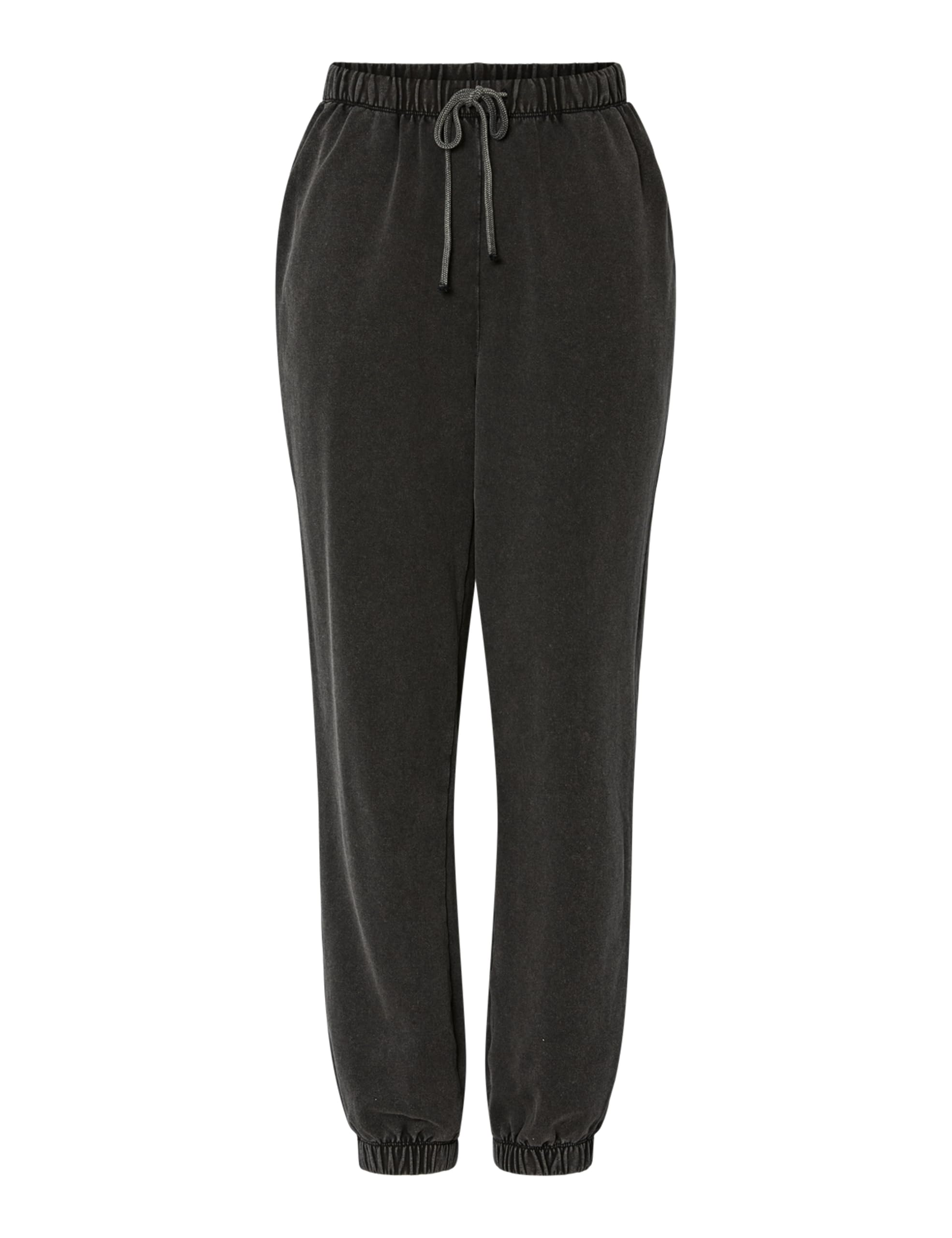 PIECES Pcchilli Hw Washed Sweat Pants Noos Bc, Black, XL