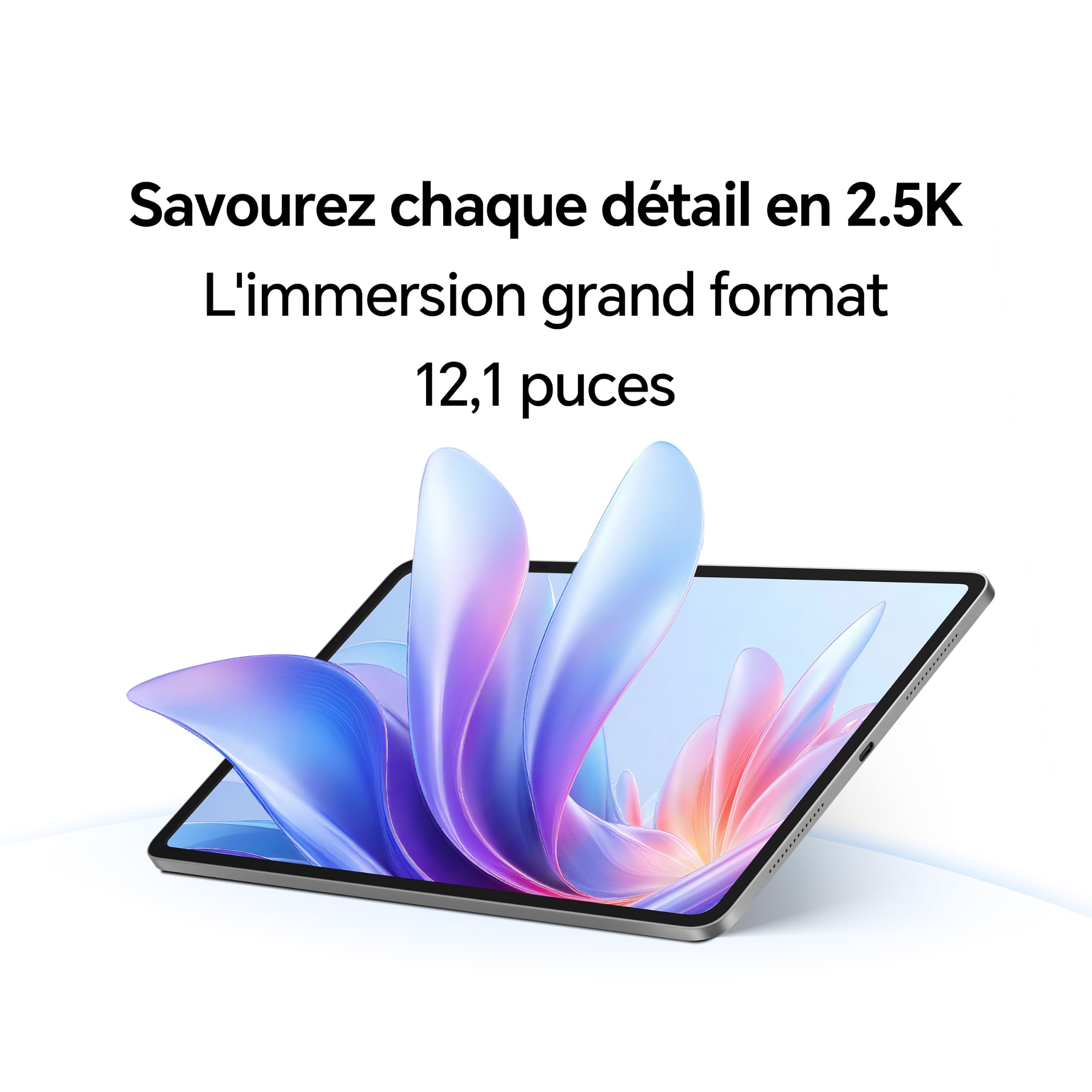 HONOR Pad 10 Tablette Android 12 Pouces Tactile 2.5K, 8 Go RAM, 256 Go