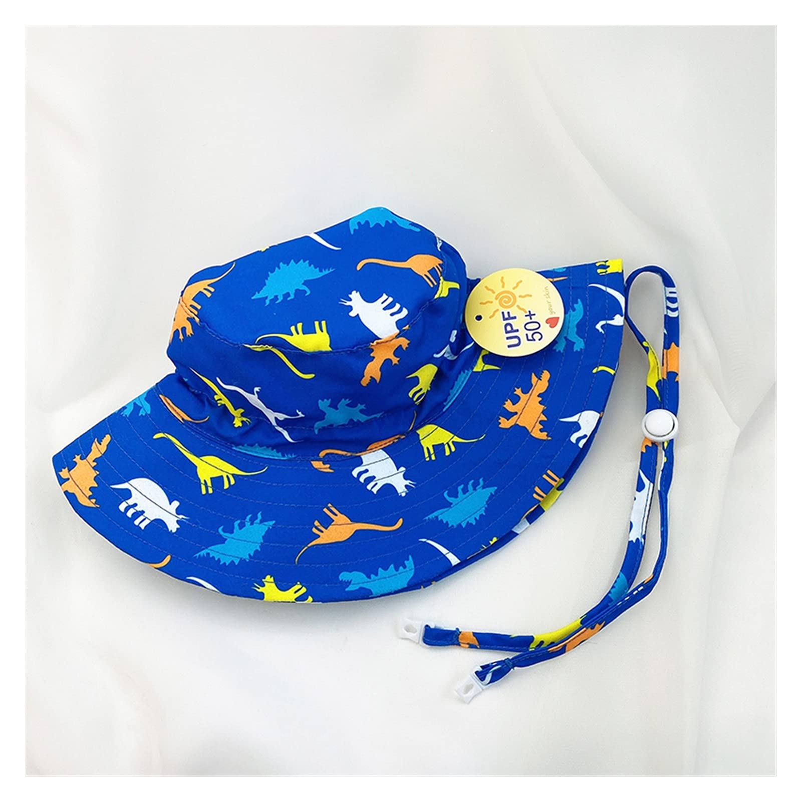 Sombrero de verano para niños, sombrero para el sol para bebés, anti-ultravioleta, verano, grandes aleros, niños, sombrero de pescador, playa, playa, sombrero para el sol para bebés (Azul XS 3 12M)