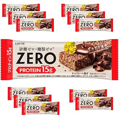 ロッテ ゼロ プロテインチョコバー 1本入×12個