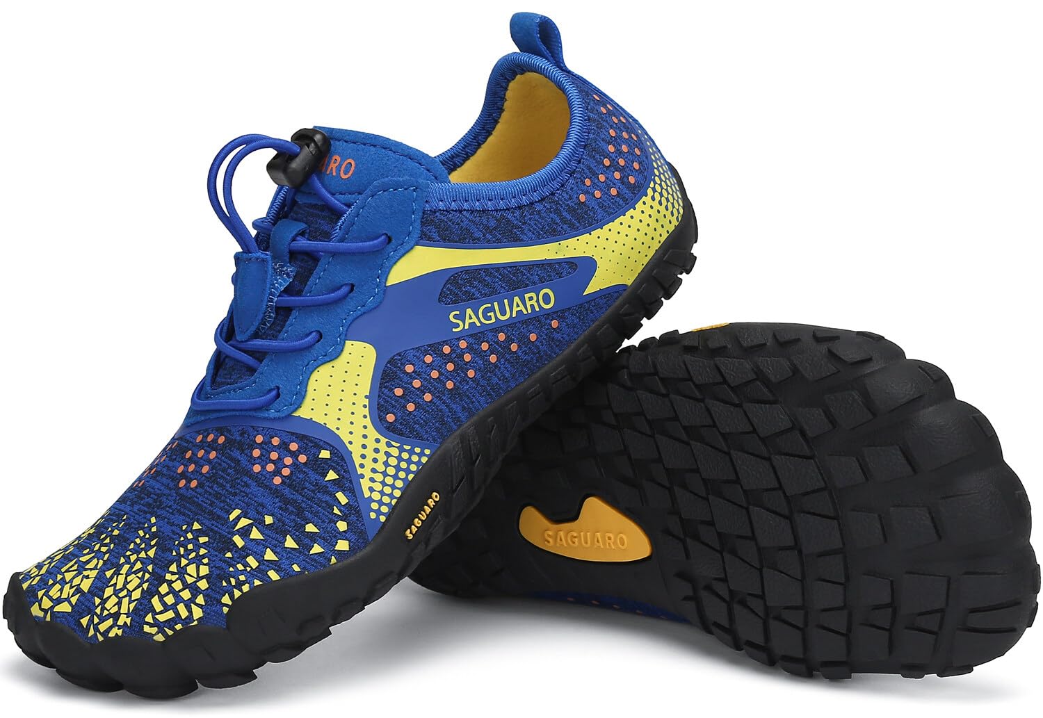 SAGUARO Barefoot Zapatillas Minimalista Comodas Zapatillas de Trail Running per Niños Niñas, Gr.26-36