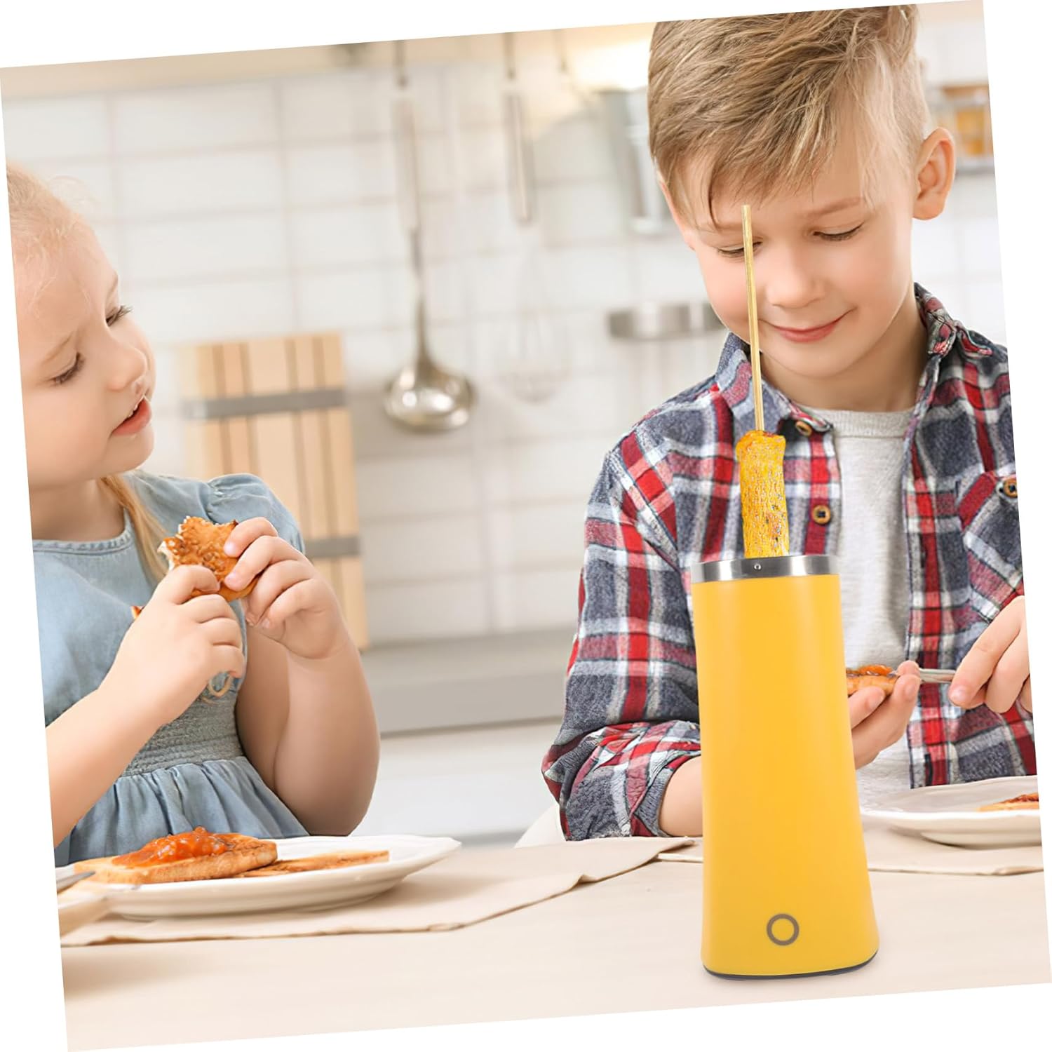 Ciieeo Electric Egg Roll Machine Automatic Roller Vertical Sausage Roll Maker Cooking Accessories Easy to Use for Home Office