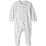 little planet by carter\'s Girl Sleep and Play made with Organic Cotton, Icon Print, NB