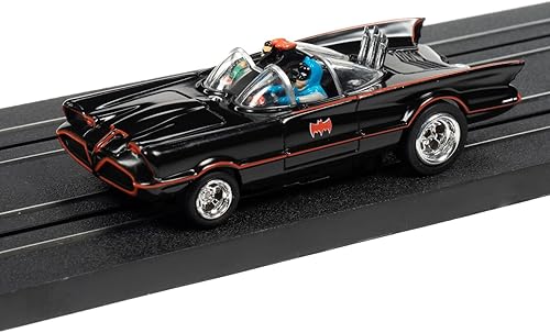Miniatura 3 de Auto World SC358 Classic TV Series Bat Car HO Scale Coche de ranura eléctrica