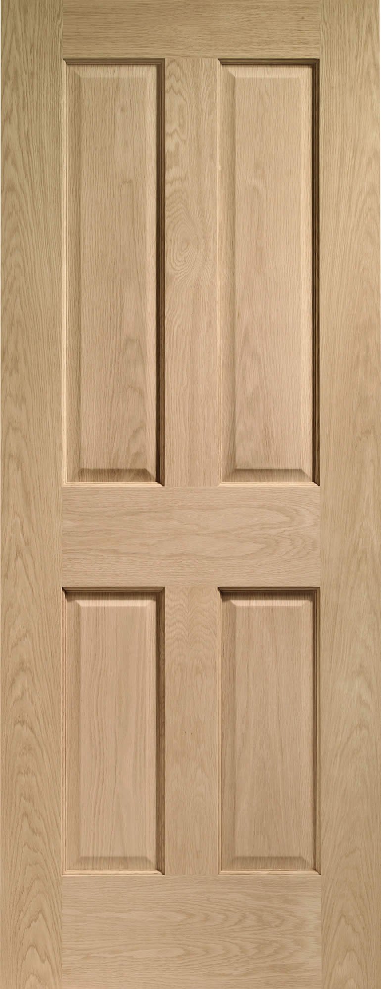 Internal Oak Victorian 4 Panel Door