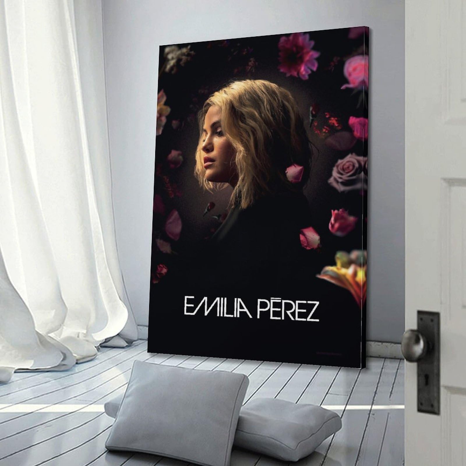 MHUYGGU Poster D'Emilia Pérez Sur Toile - Décoration Murale Moderne Pour Salon, Chambre à Coucher - 60 X 90 Cm - Sans Cadre