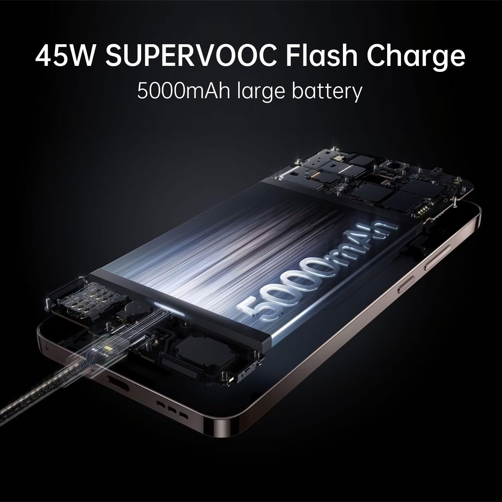 OPPO Reno12 FS 5G 12+512GB, Sbloccato Android Smartphone AI, 120Hz 6,67" OLED, Dimensity 6300, Fotocamera AI 50+8+2MP, Telefono SUPERVOOC 45W, Batteria 5000mAh, Protezione IP64, Double SIM, Arancio