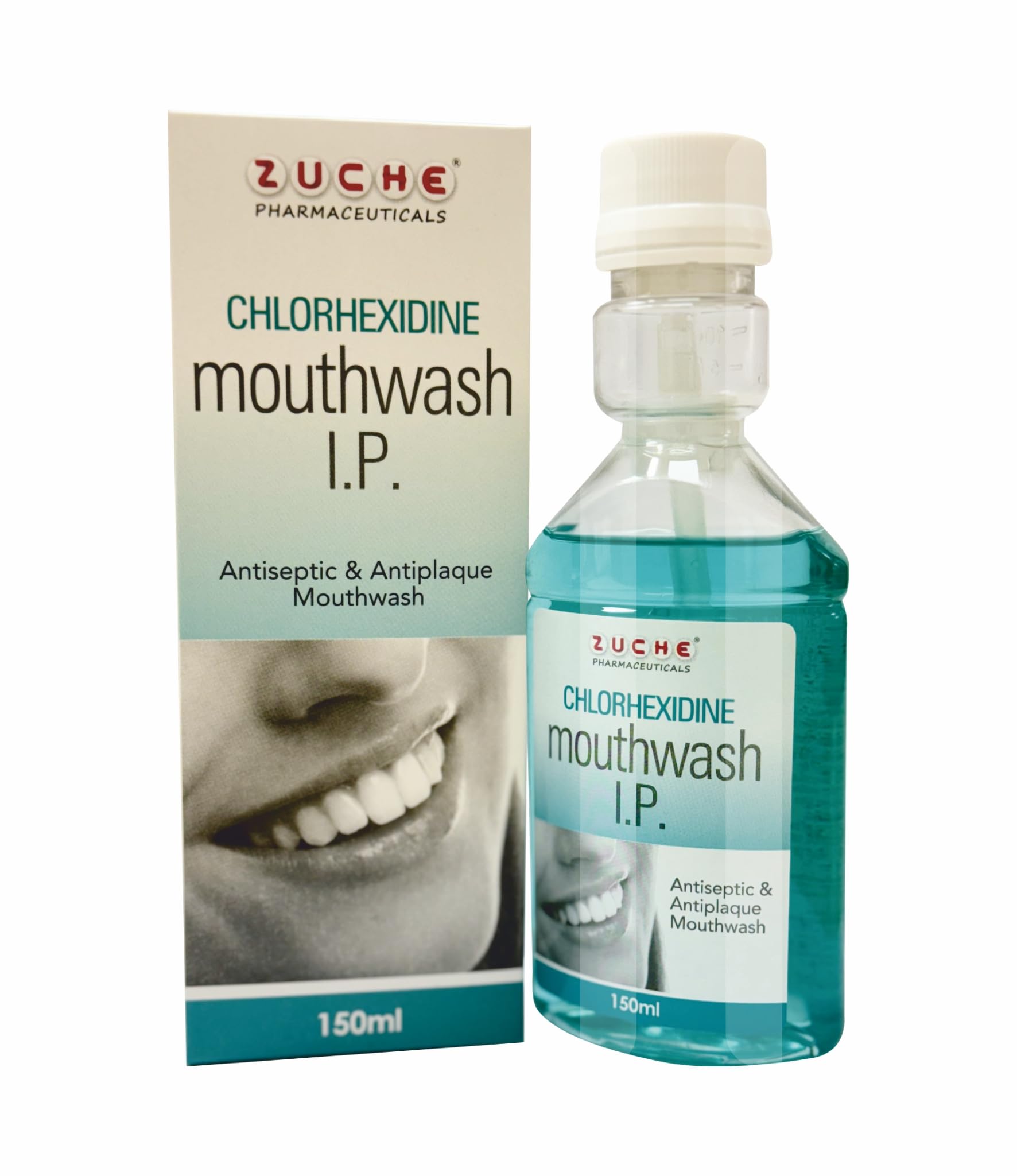 ZUCHE Chlorhexidine Mouthwash 150 Ml|Antiseptic&Antiplaque|Easy Squeeze Measurable Bottle (B0CWHHDVZC) Amazon Price History, Amazon Price Tracker