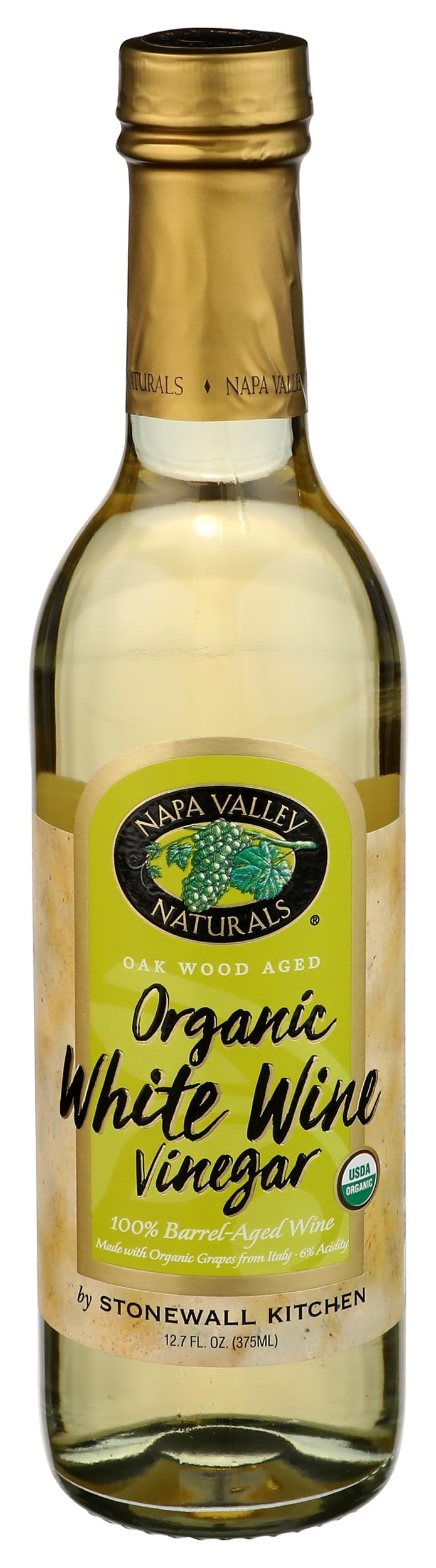 Napa Valley, White Wine Vinegar, Organic, 12.7 oz