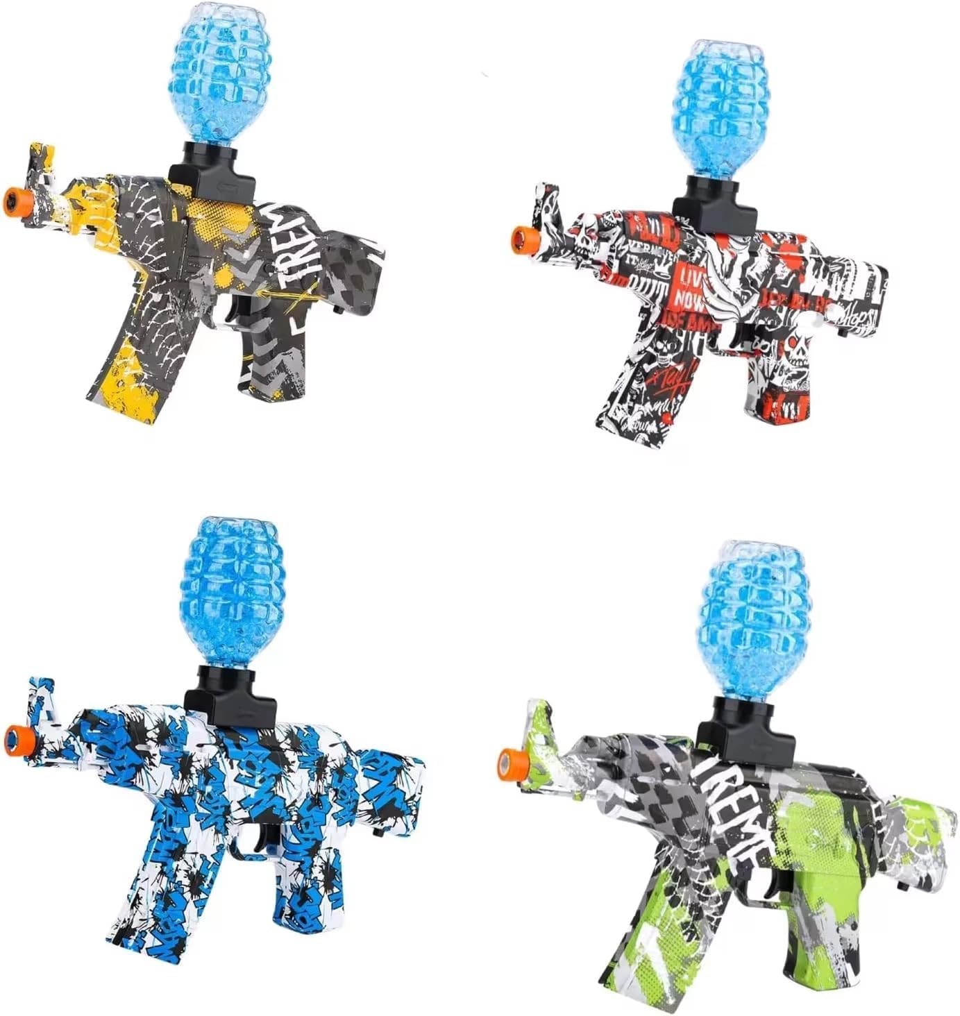 PNJB Soft Bullet Gun Toy for Kids, Gel Blaster Gun, Gel ball Toy, Outdoor Activities, Shooting Gun Toy, Gel Blaster Shooting Team Game, Colour May Vary