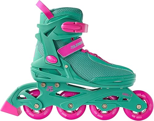 Miniatura 2 de 5th Element Lynx LXGlow - Patines en línea para mujer con correa ajustable, ruedas y bota suave para patinaje, Roller Derby, hockey sobre ruedas