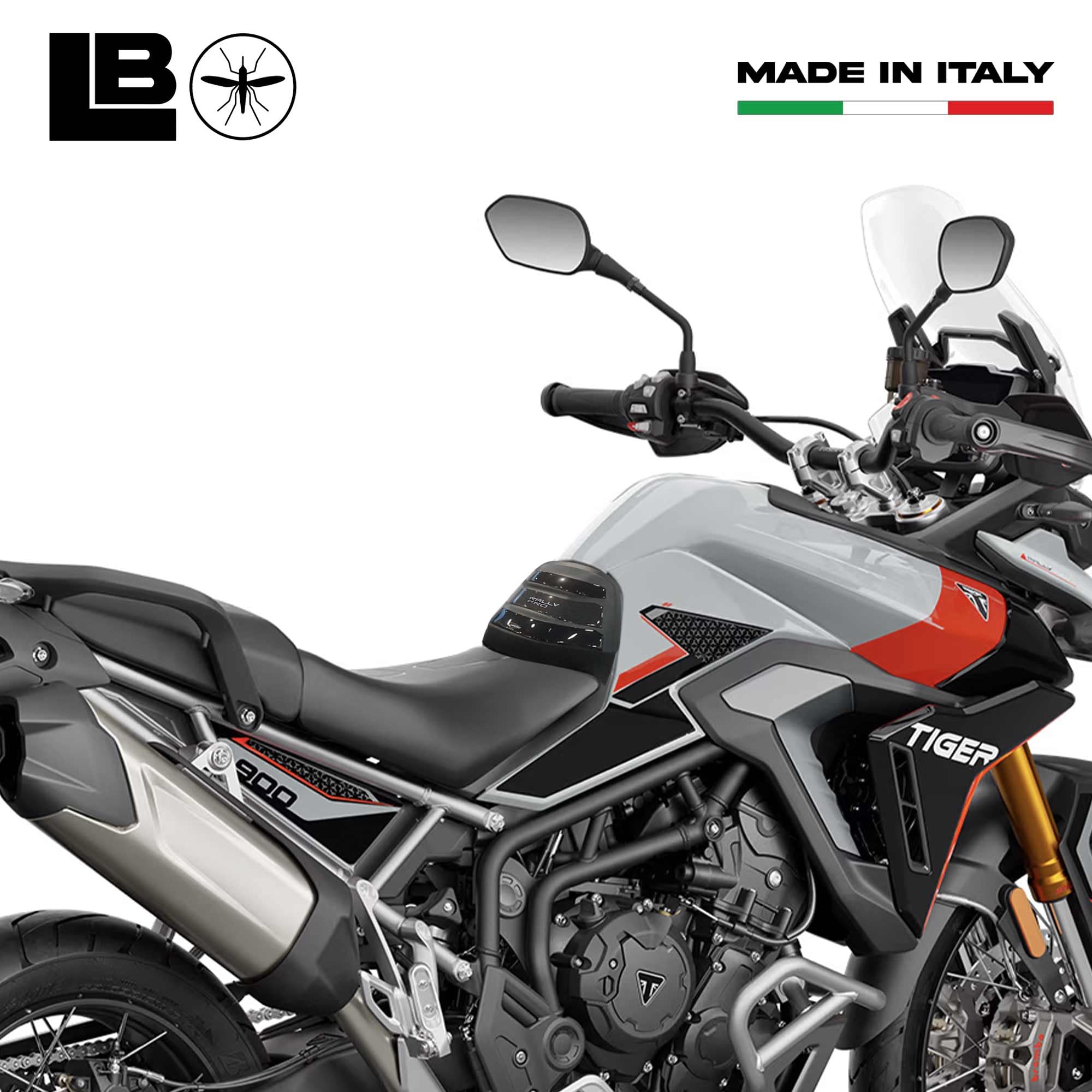 3D Tankpad Aufkleber Für Triumph Tiger 900 GT PRO - Italienisches Design