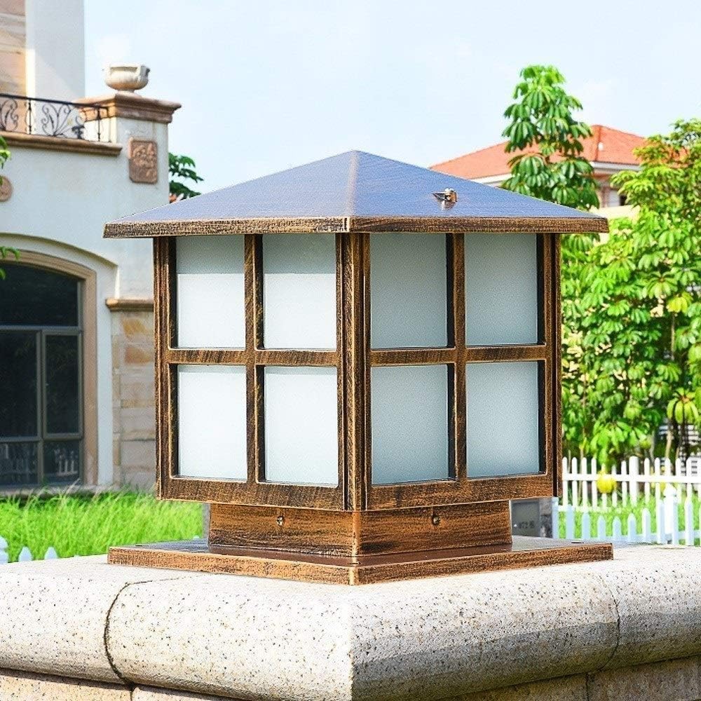 ガーデンライト ランタン 2 屋外用 防雨タイプ ステンドグラス
