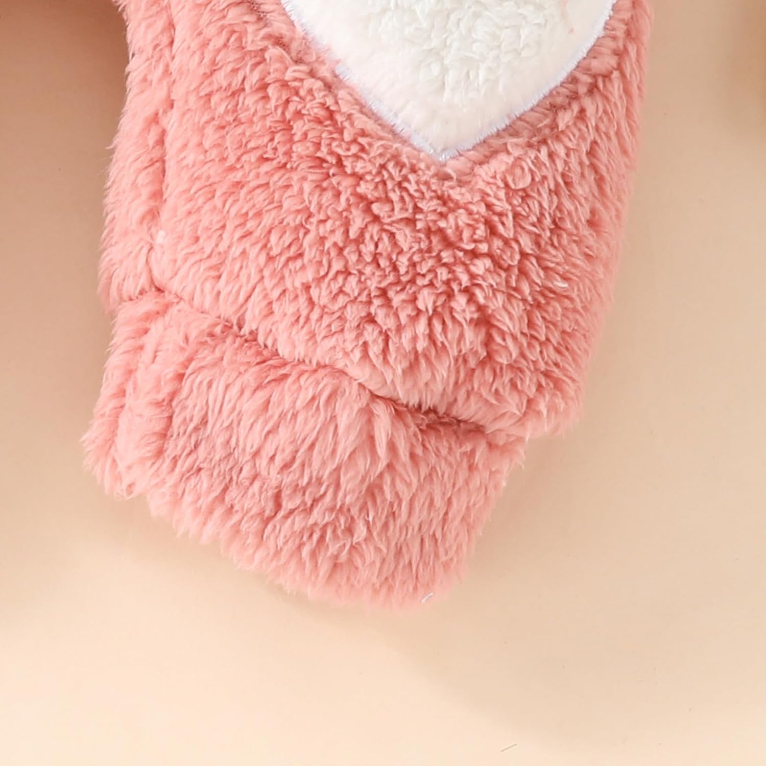 Newborn Baby Girl Fall Winter Clothes Fleece Romper Jumpsuit Bear Ears Hooded Zipper Hoodies One Piece Warm Suiit - Image 5