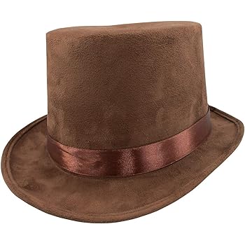 brown top hat costume