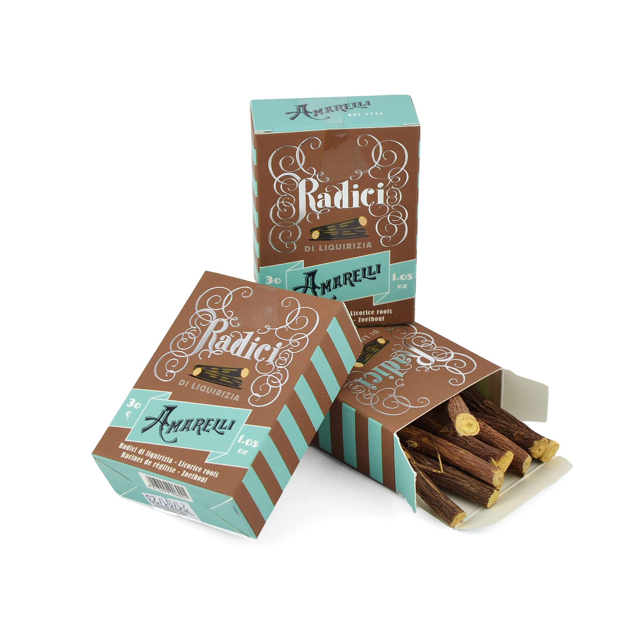 PZ 4 CONFEZIONI DA 30 GR DI BASTONCINI DI LIQUIRIZIA DA PORTARE SEMPRE CON TE LIQUIRIZIA IN BASTONCINI