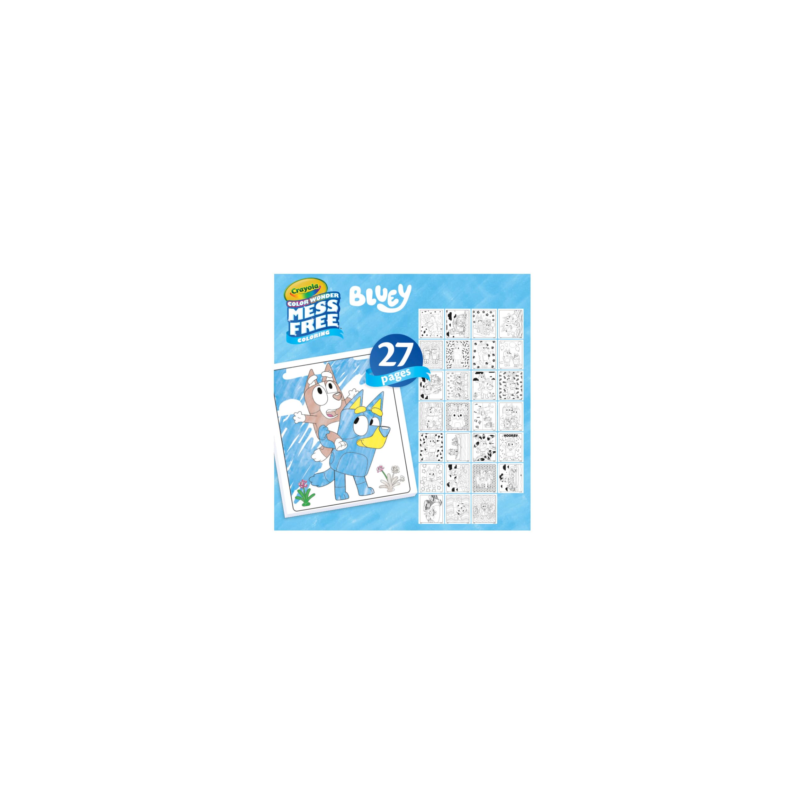 Crayola Bluey Mess Free
