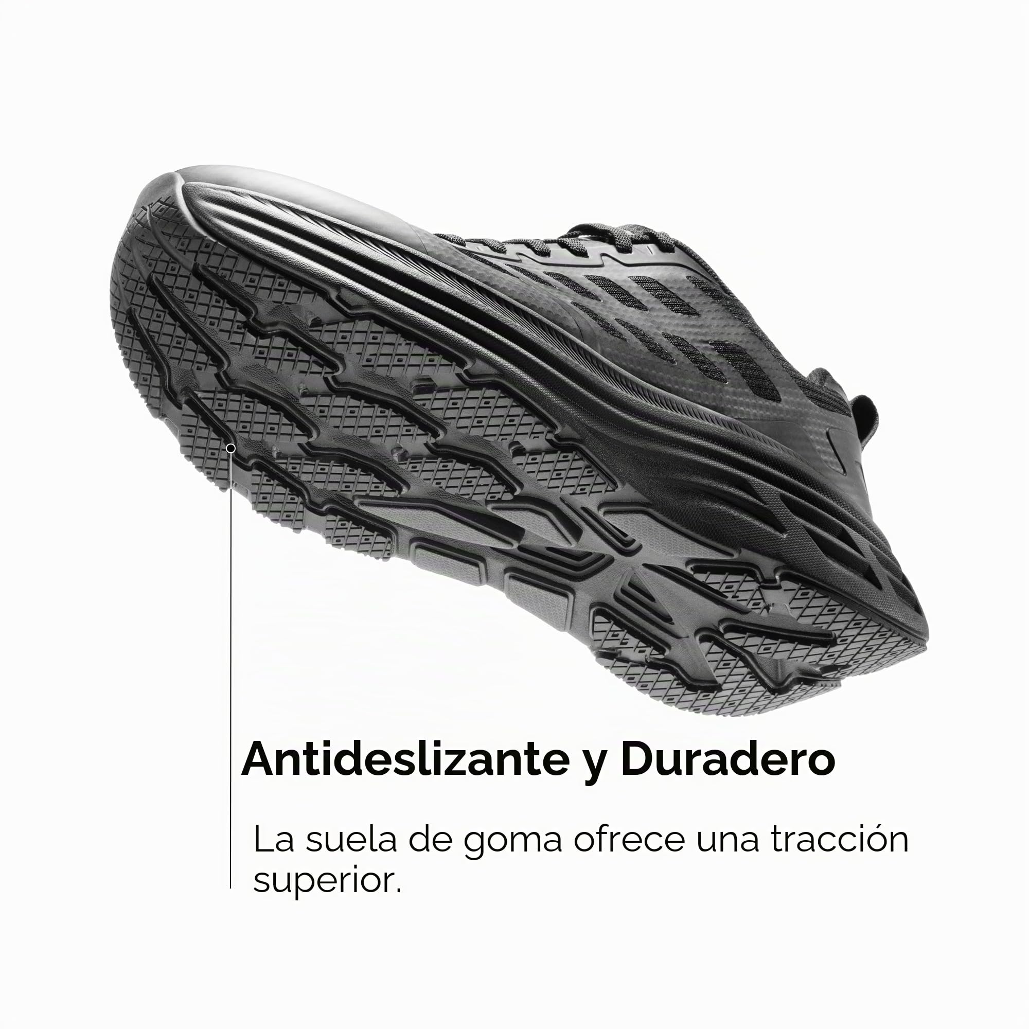 NORTIV 8 Zapatillas Running Deportivas Hombre Walking | Amortiguación EVA de Rebote, Suela de Goma Antideslizante, Malla Transpirable, Soporte TPU Reforzado, Zapatillas Versátiles