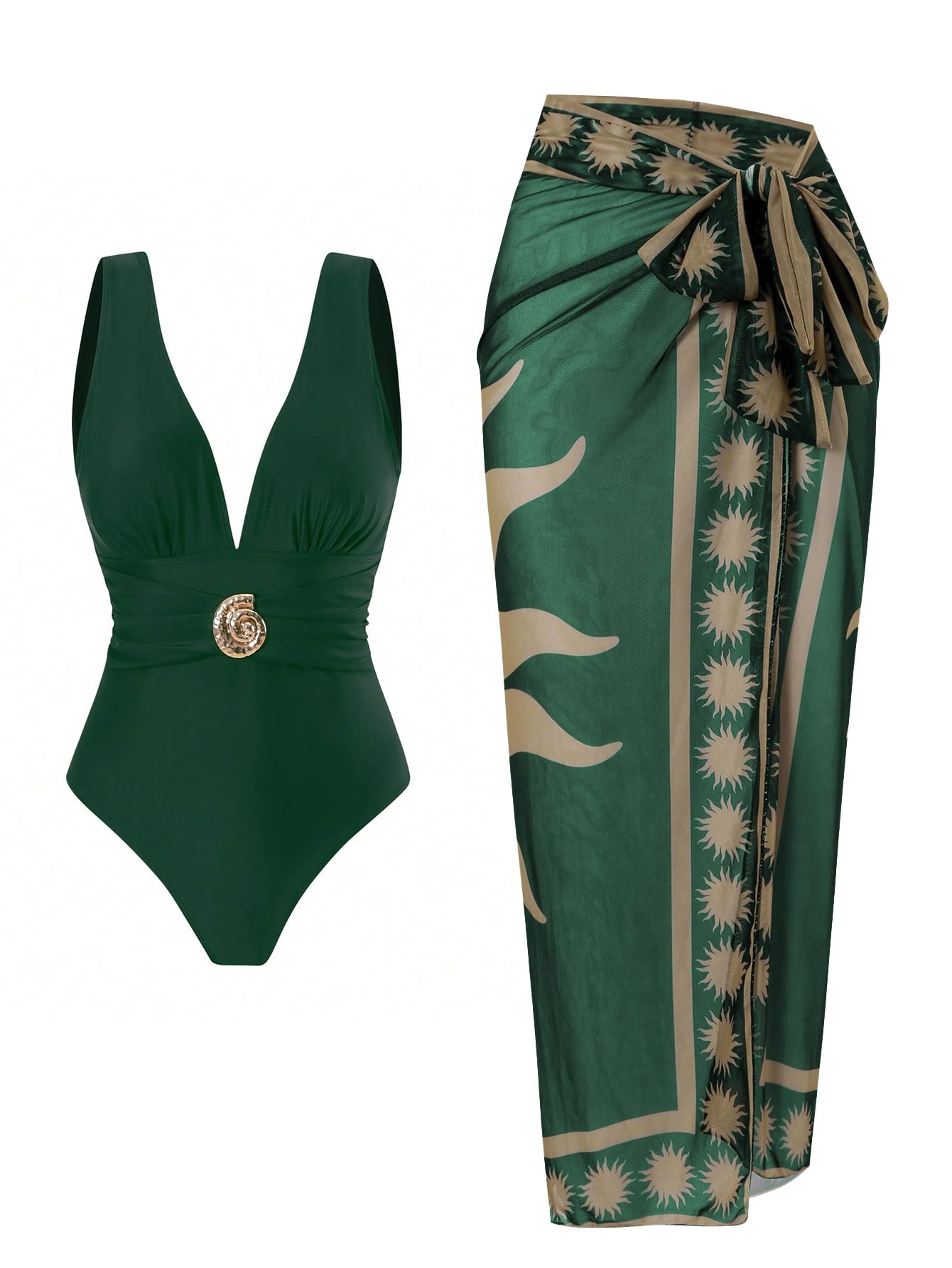 Ladies Retro One Piece Text Printed Dirty 30th Birthday High Cut Low Back Swimsuit-image-22