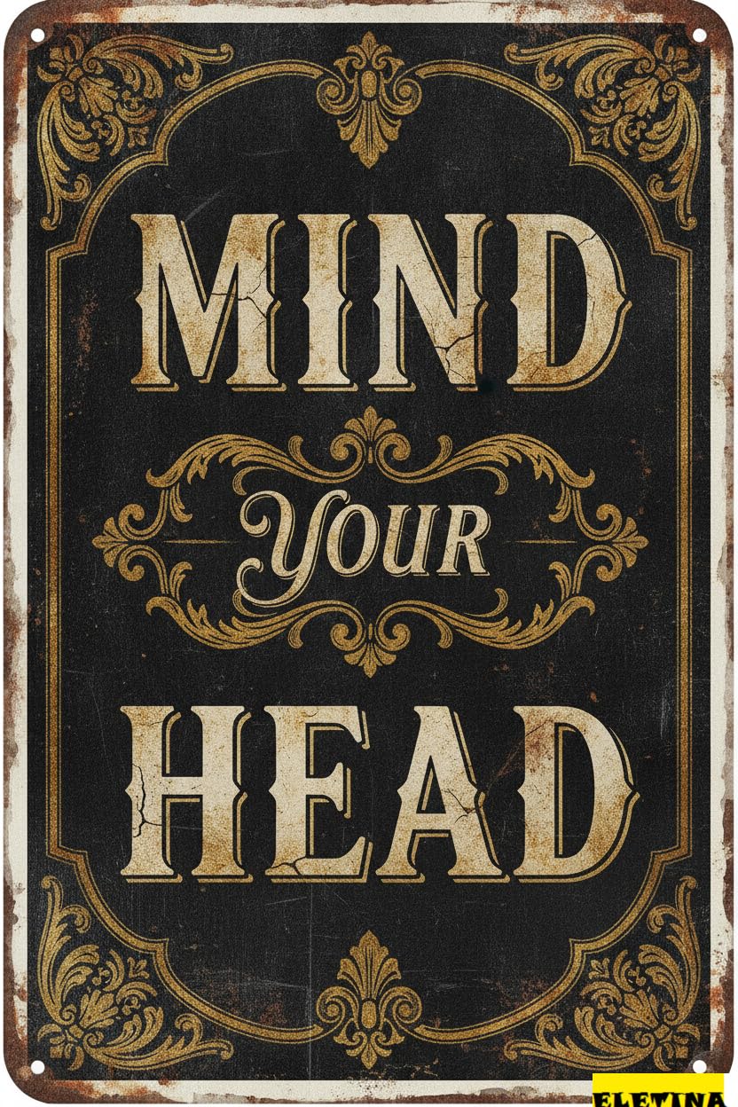 That's What I Do I Garden Tin Sign, 8x12 Inch Decor