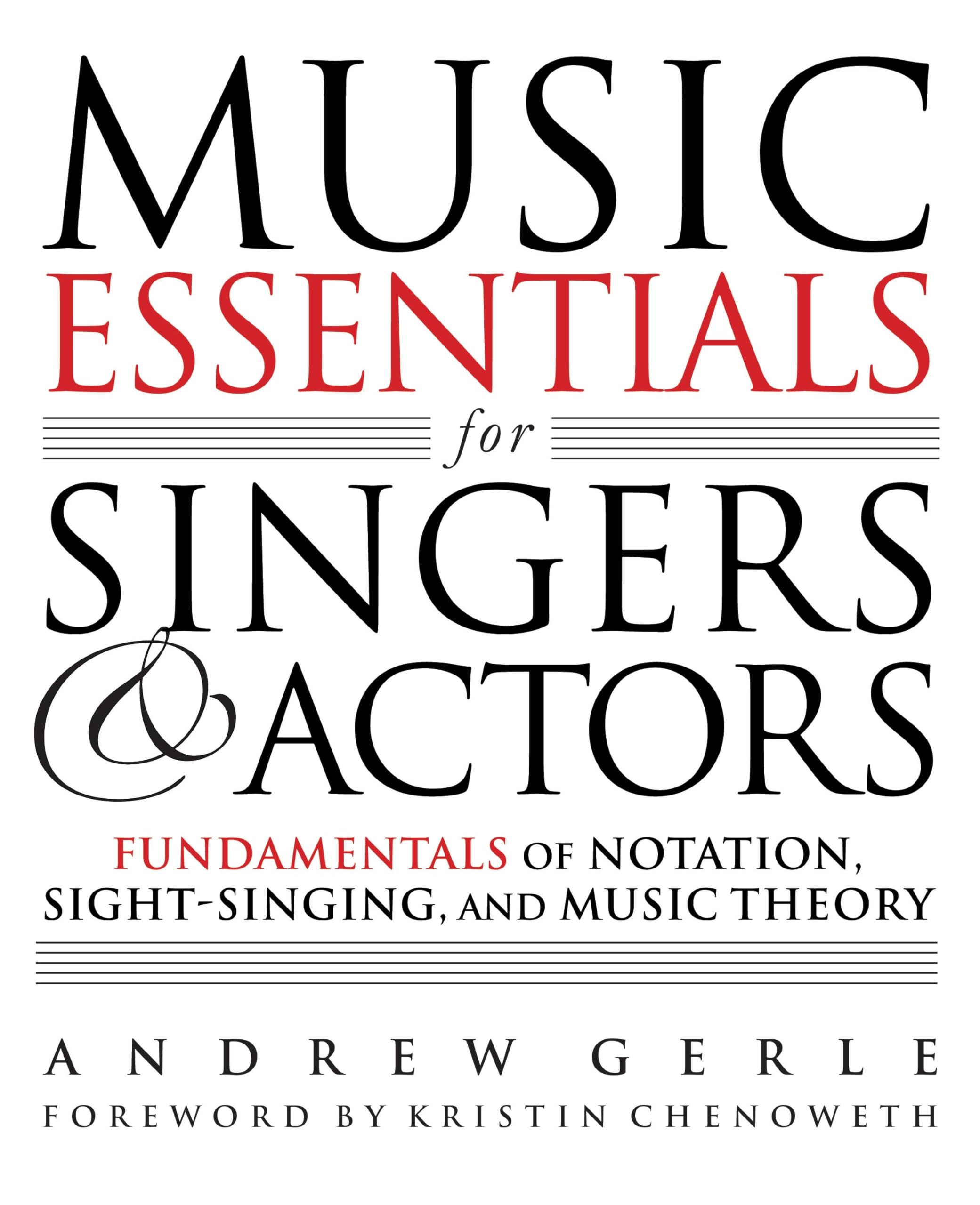 Music Essentials for Singers livre de solfège et théorie