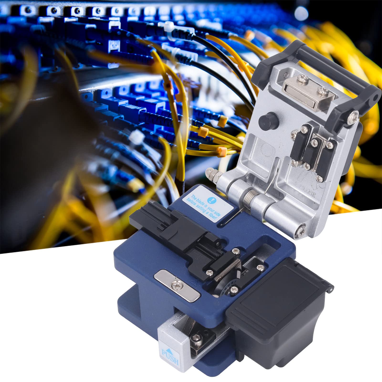 Fiber Cleaver Tool Kit Optische kabel snijmessnijder Hot smelten Koud splitsing Automatische rugvervanging Toepassing voor een enkele kernkwartsvezel