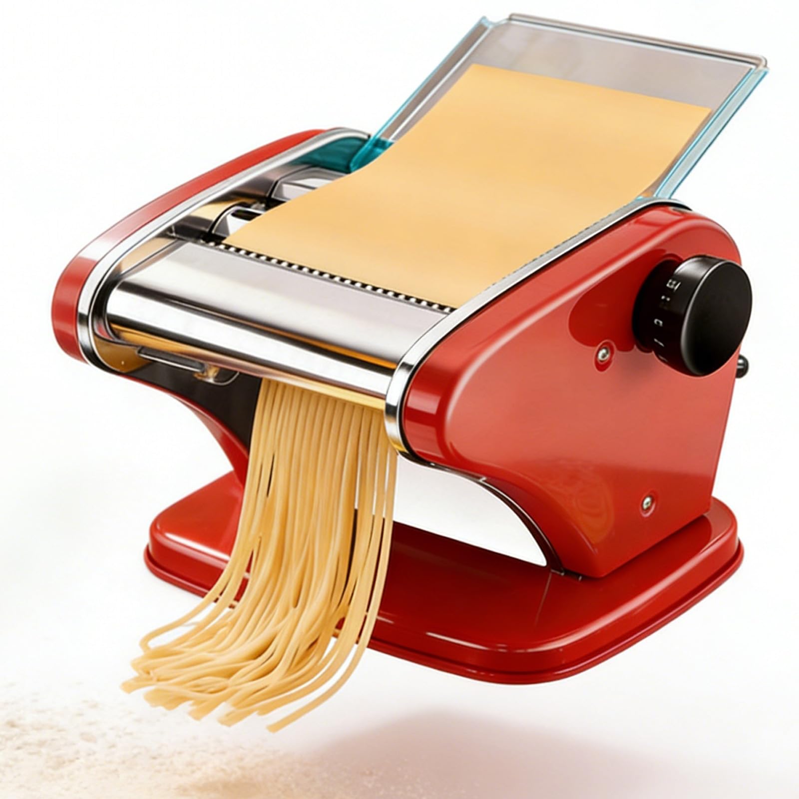 Machine à pâtes électrique rechargeable Type-C avec 3 lames pour pâtes fraîches maison