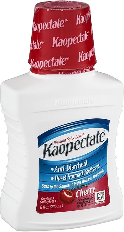 Amazon Com Kaopectate Liquid Cherry 8 Oz Pack Of 3 Health Household